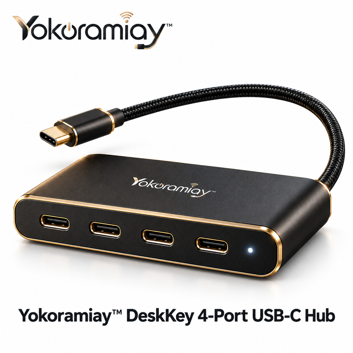 ๐๐๐๐๐๐๐๐๐๐ขโข DeskKey 4-Port USB-C Hub
