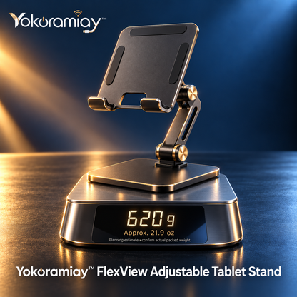 𝚈𝚘𝚔𝚘𝚛𝚊𝚖𝚒𝚊𝚢™ FlexView Adjustable Tablet Stand