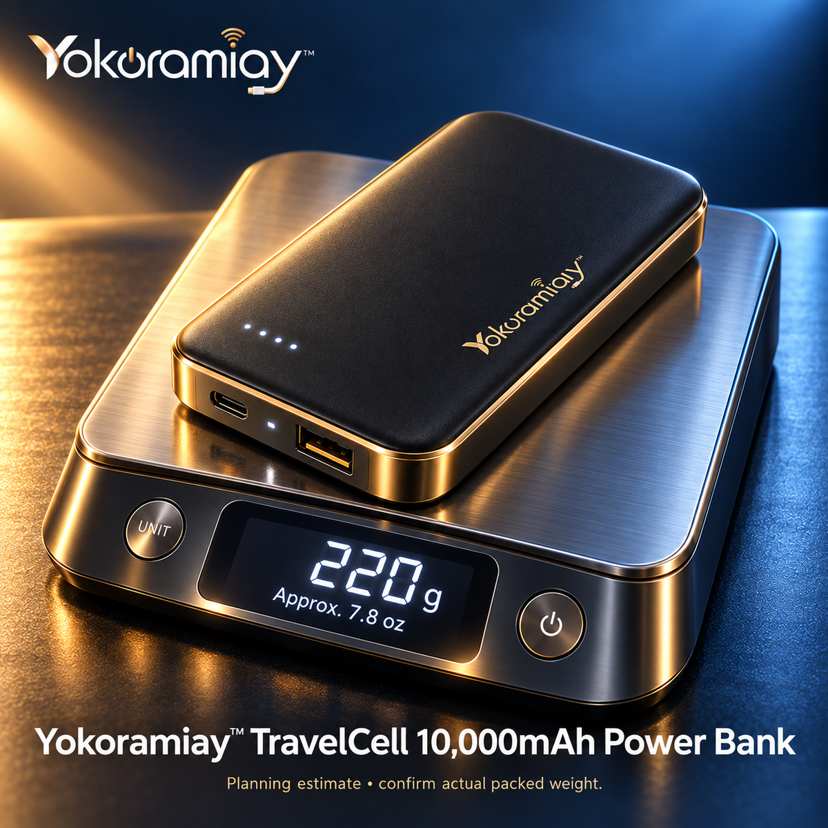 𝚈𝚘𝚔𝚘𝚛𝚊𝚖𝚒𝚊𝚢™ TravelCell 10,000mAh Power Bank