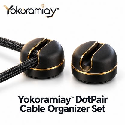 𝚈𝚘𝚔𝚘𝚛𝚊𝚖𝚒𝚊𝚢™ DotPair Cable Organizer Set