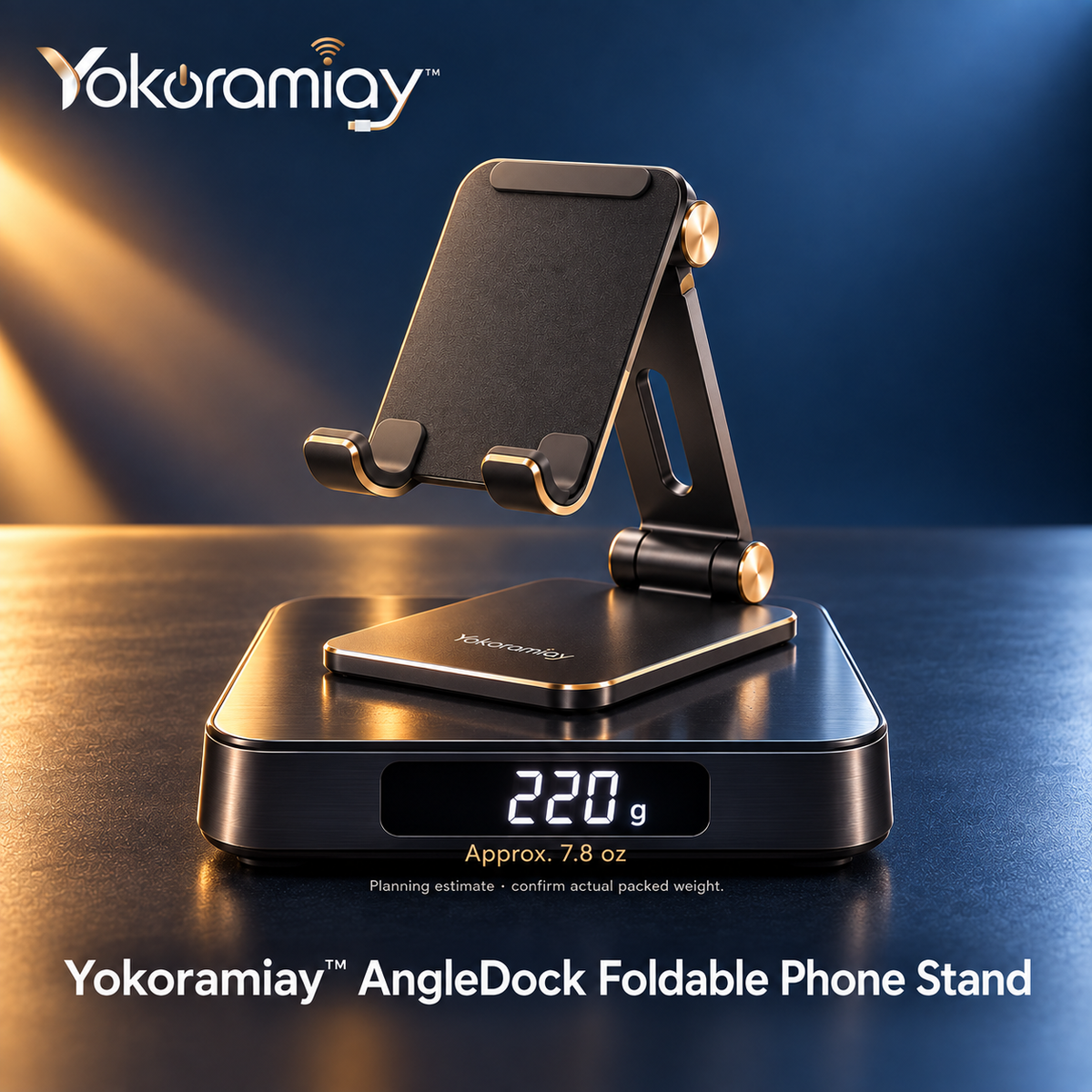 𝚈𝚘𝚔𝚘𝚛𝚊𝚖𝚒𝚊𝚢™ AngleDock Foldable Phone Stand