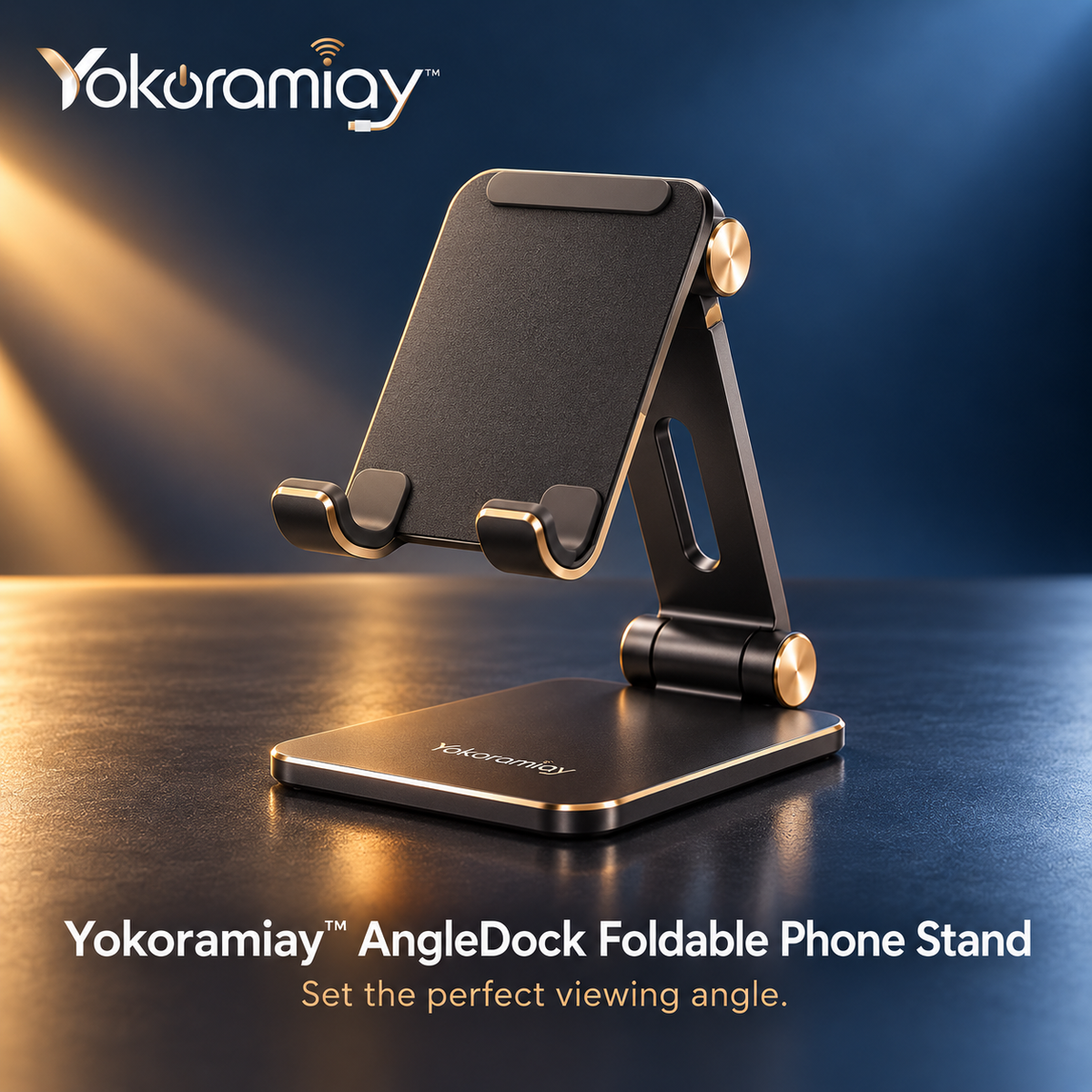 𝚈𝚘𝚔𝚘𝚛𝚊𝚖𝚒𝚊𝚢™ AngleDock Foldable Phone Stand