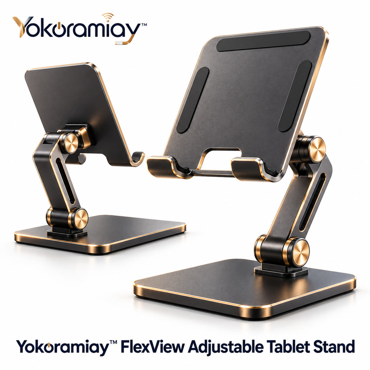 𝚈𝚘𝚔𝚘𝚛𝚊𝚖𝚒𝚊𝚢™ FlexView Adjustable Tablet Stand