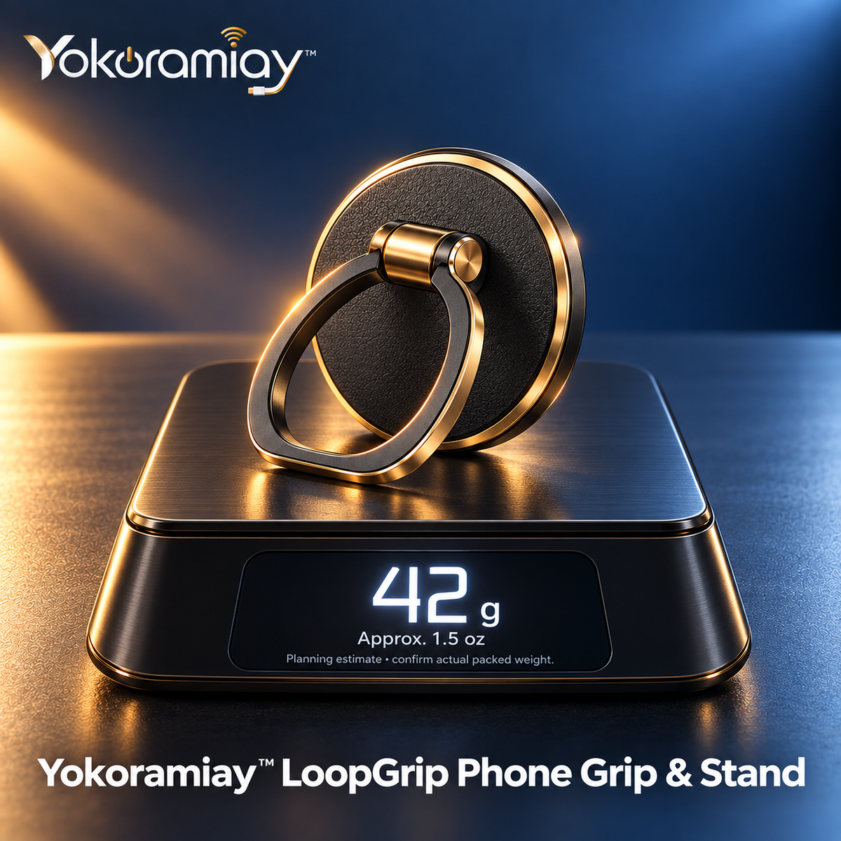 𝚈𝚘𝚔𝚘𝚛𝚊𝚖𝚒𝚊𝚢™ LoopGrip Phone Grip & Stand